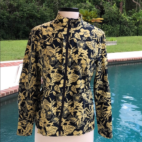 Weekenders zip up lightweight,floral print jacket - Picture 12 of 15